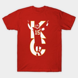 Patrick Mahomes KC Chiefs Design T-Shirt